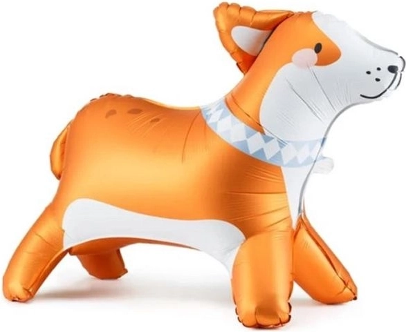 Stojeći folijski balon Corgi 88 × 70 cm
