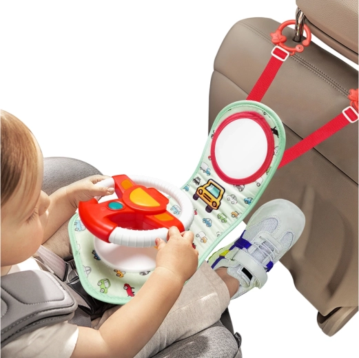Easy attachment to the seat and stroller
