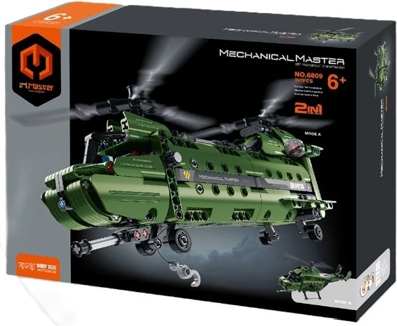 IM.MASTER vojni helikopter 2u1 (393 dijelova) - 1 komad