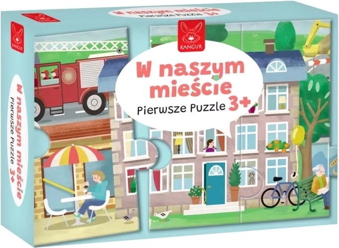 Prve puzzle: Naš grad – velika podna slagalica za djecu