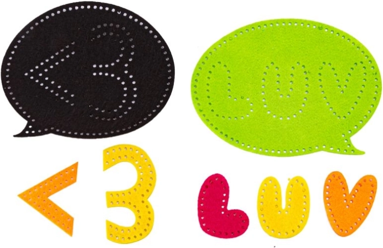Pre-prepared holes for easy sewing