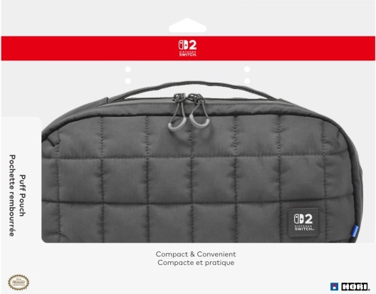HORI Puff Pouch crna futrola za NINTENDO SWITCH 2