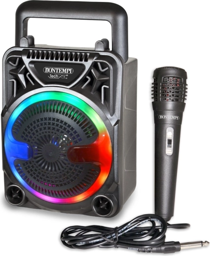 Bontempi bežični zvučnik s mikrofonom i RGB osvjetljenjem