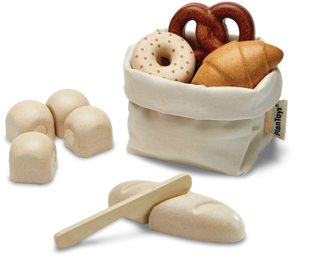 Drveni set peciva PlanToys