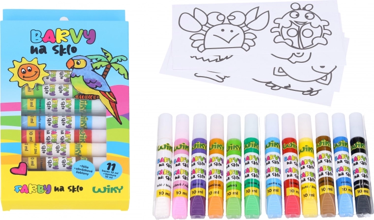 Set boja za staklo 11+1 10 ml