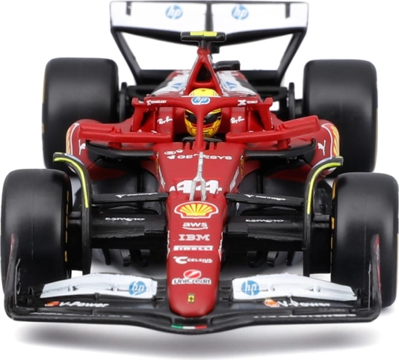 Die-cast izvedba i vozač u kokpitu