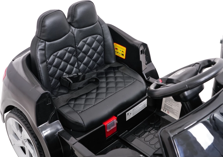 Comfortable interior with eco-leather seat