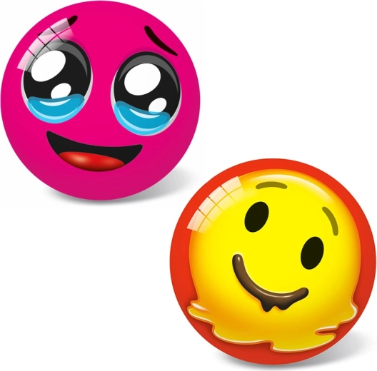 Lopta s emoji licem 11 cm