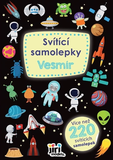 Svjetleće naljepnice Svemir (200 kom)