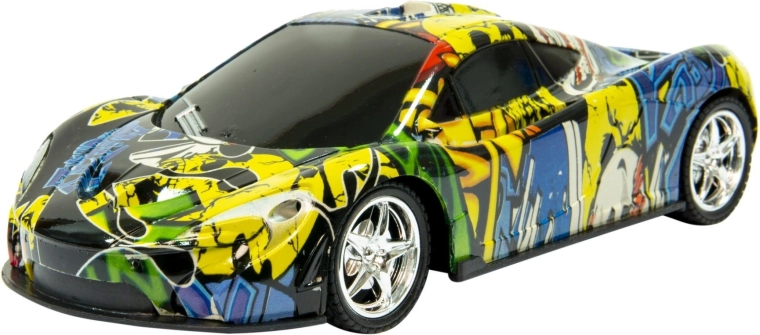 Sportski RC automobil s graffiti dizajnom - 1 komad