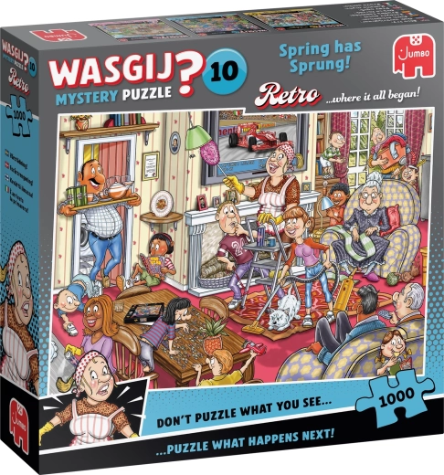 Jumbo Wasgij Retro mystery 10: proljeće je stiglo! 1000 dijelova