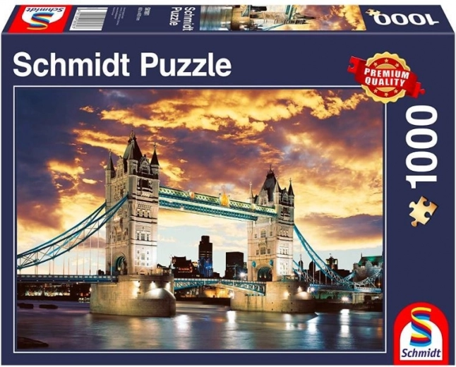 Puzzle Premium kvalitete 1000 dijelova Tower Bridge / London