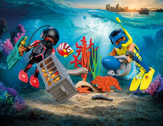 Akcijska podmorska potjera sa skuterom