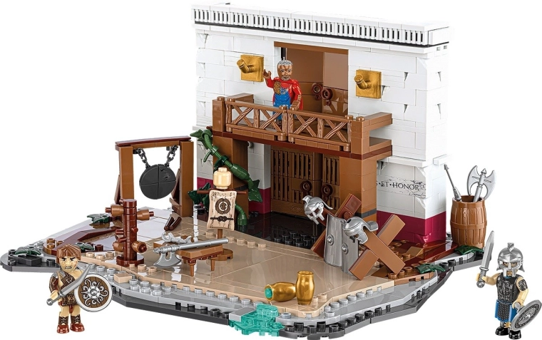 Detaljne figurice gladijatora