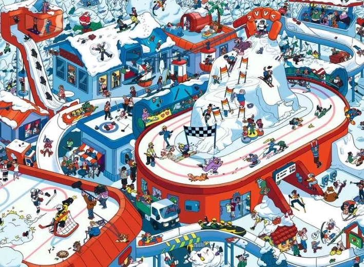 Ravensburger slagalica Zimsko carstvo čuda XXL 200 dijelova