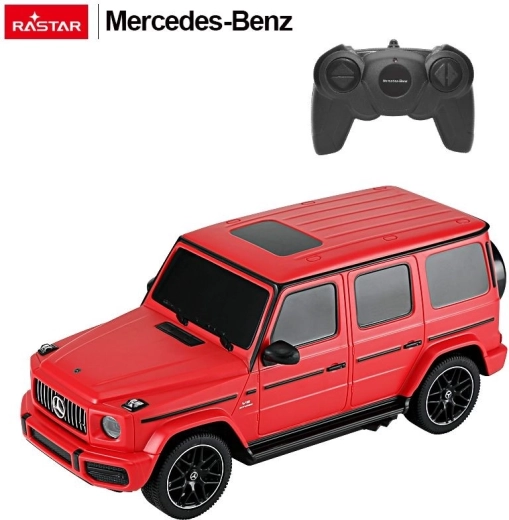 Mercedes-Benz G63 RC auto na daljinsko upravljanje Rastar 1:24 crveno - 1 komad