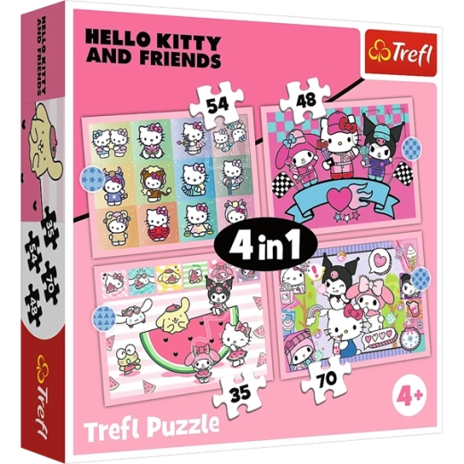 4 puzzles in one package