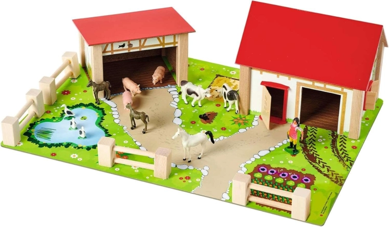 Realistična drvena farma za beskrajnu igru