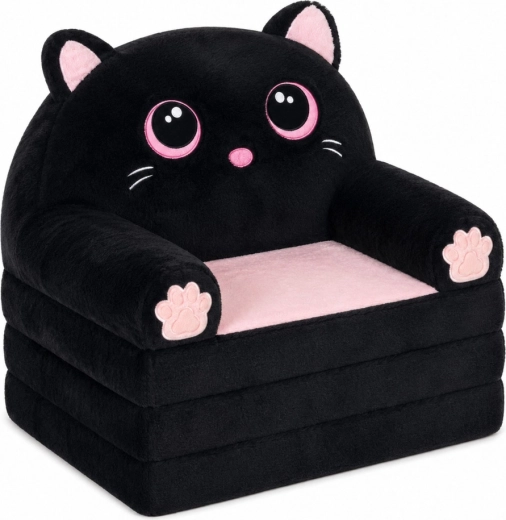 Soft plush and cute cat details