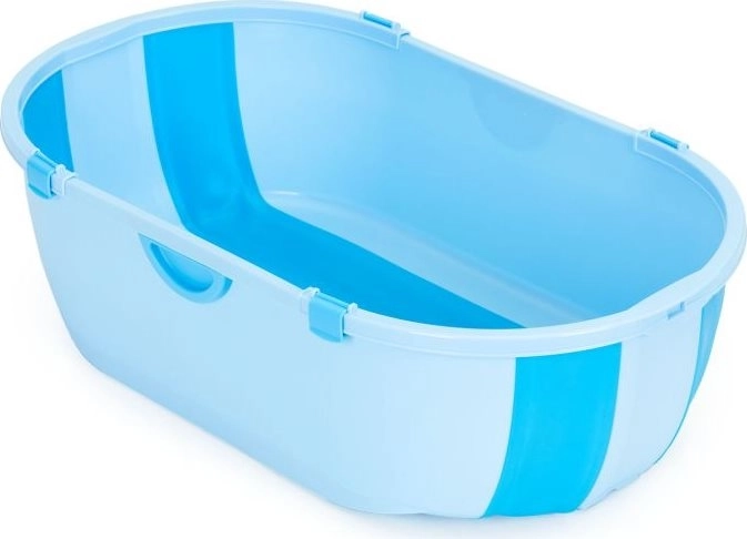 Sklopiva dječja kadica s odvodnim čepom ECOTOYS – Plava