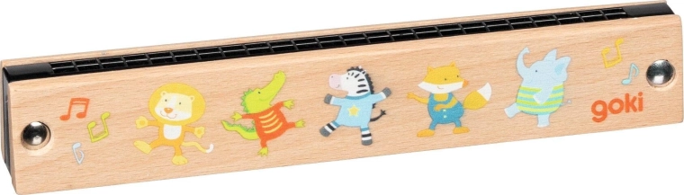 Children’s harmonica with animal motif - 1 piece