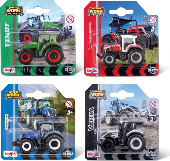 Maisto mini radni traktor 3 inča u blisteru