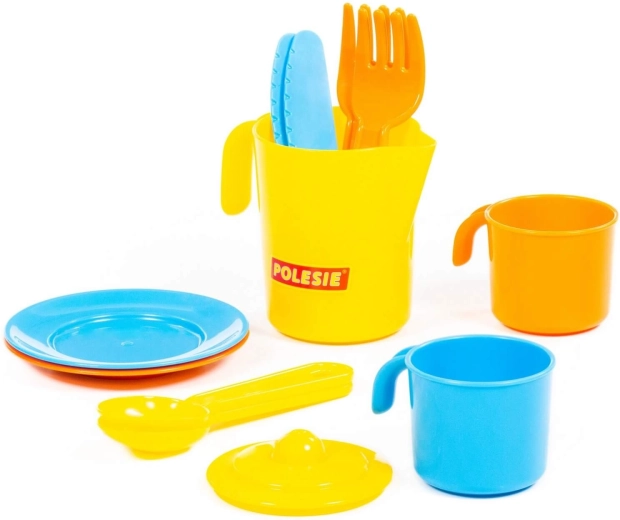 Lightweight and colorful set for children's hands