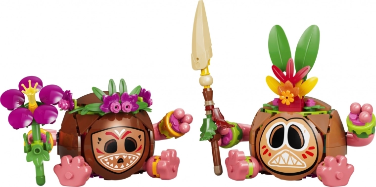 2 sastavljive Kakamora figure iz filma Vaiana