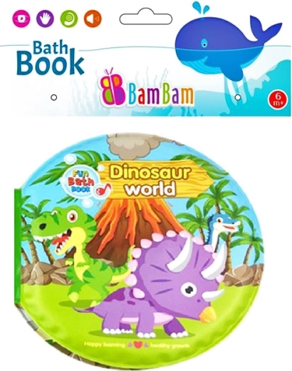 Knjiga za kupanje dinosauri sa zvukom