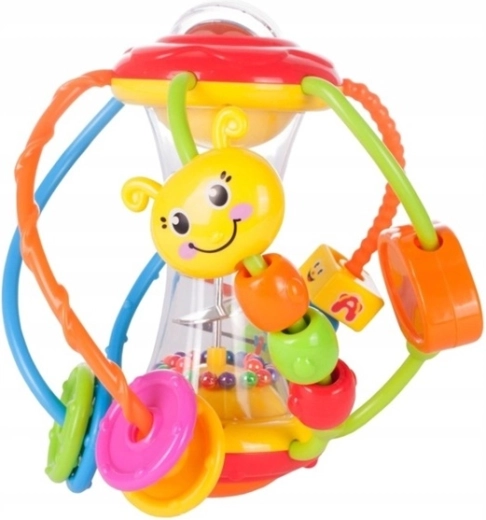 Beads and movable elements for developing motor skills