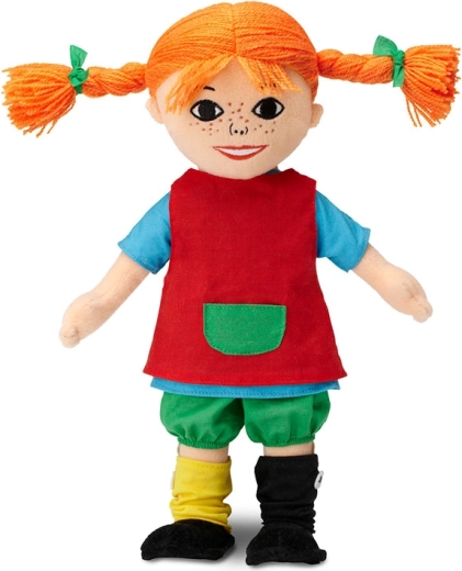 Micki of Sweden Pipi Duga Čarapa mekana platnena lutka 30 cm