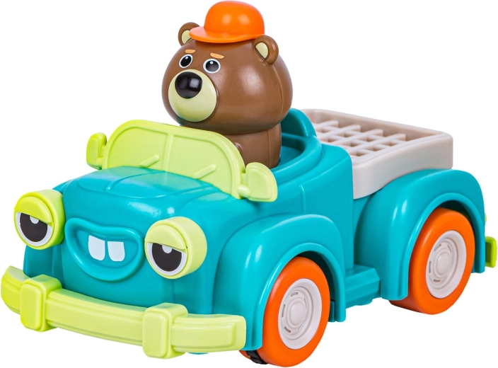 Moving toy car as a moving target