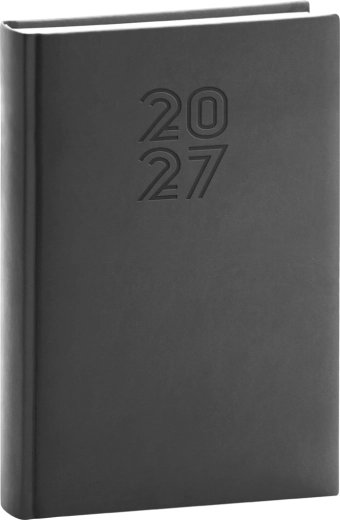Notique dnevni rokovnik Aprint 2027 crni 15 × 21 cm