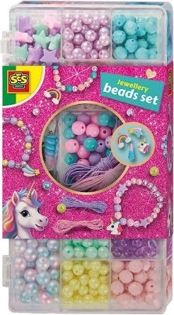 SES set perlica za izradu nakita – jednorog