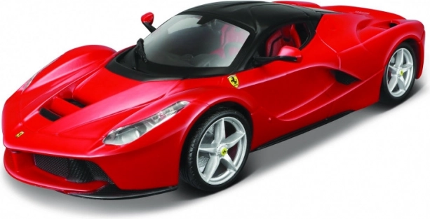 Metalni model Ferrari LaFerrari, crveni, 1:24 za sastavljanje
