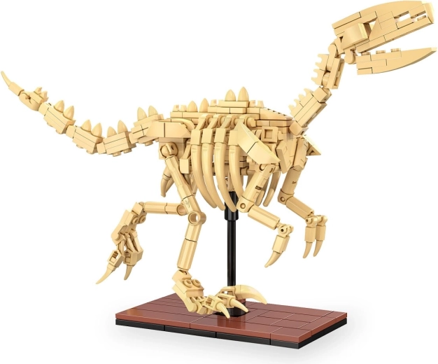 CaDA fosil dinosaura Velociraptora u mjerilu 1:9 iz građevnog seta
