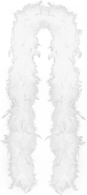 Bijela pernata boa 180 cm