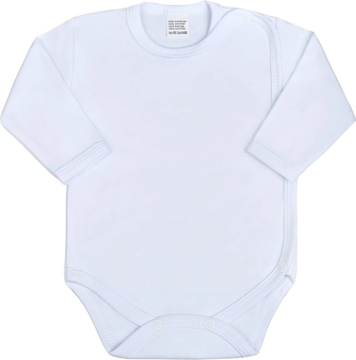 Dječje raskopčavajuće body New Baby Classic bijelo