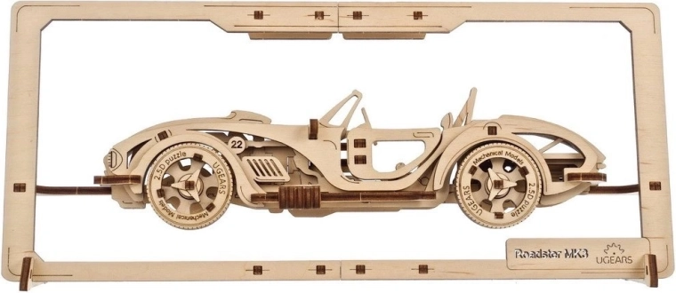 Ugears drvena mehanička slagalica Roadster MK3 2,5D