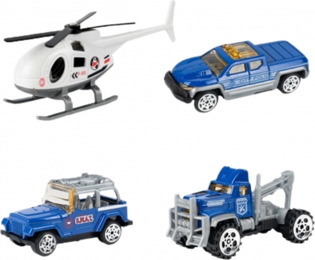 Vozila i helikopter u pakiranju