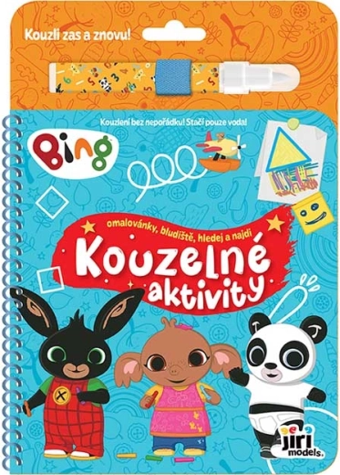 Čarobne aktivnosti Bing – vodene bojanke s perom