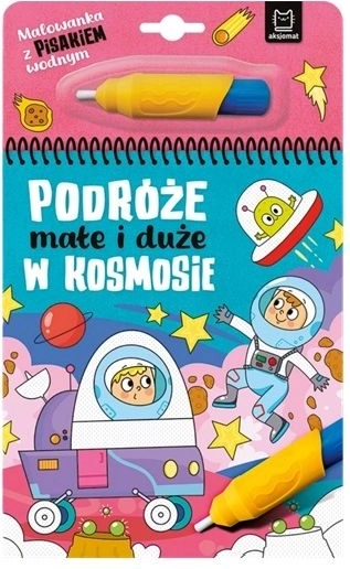 Bojanka s vodenim flomasterom u svemiru