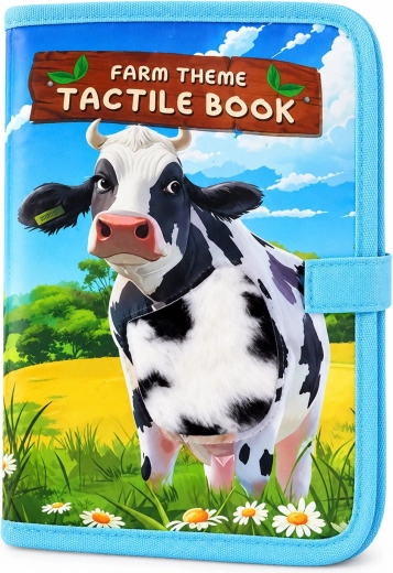 RENEW FORCE Sensory Fabric Book with Farm Animals