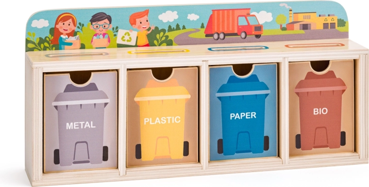 Waste Sorting – wooden educational game