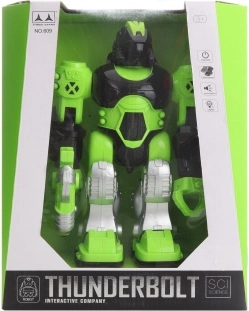 Zeleni robot na baterije