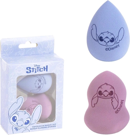 Set of makeup sponges for the face Lilo and Stitch - 2 pieces