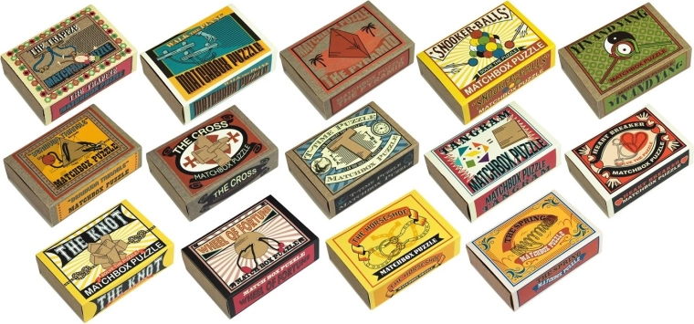 Matchbox džepna zagonetka – 1 kom (mix) PROFESSOR PUZZLE