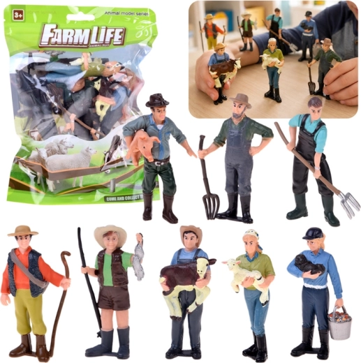 Figure farma – set od 8 farmera Hop Hop Hop!