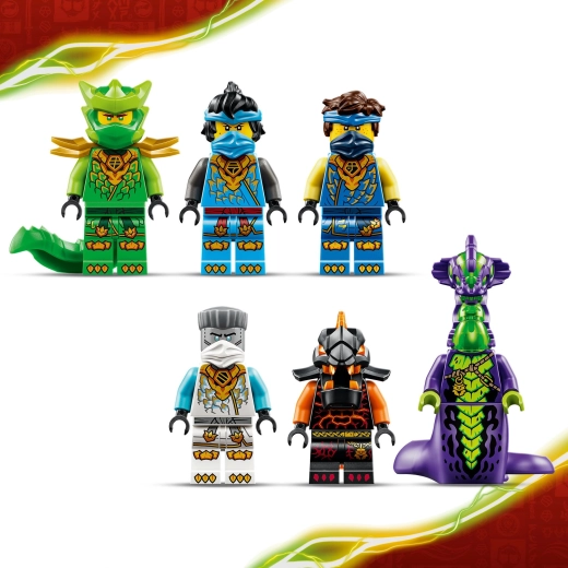 Šest NINJAGO minifigurica