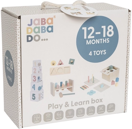 4 educational toys in one practical package